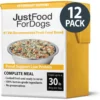 JustFoodForDogs Veterinary Diet PantryFresh Renal Support Low Protein Shelf-Stable Fresh Dog Food, 12.5-oz Pouch, Case Of 12