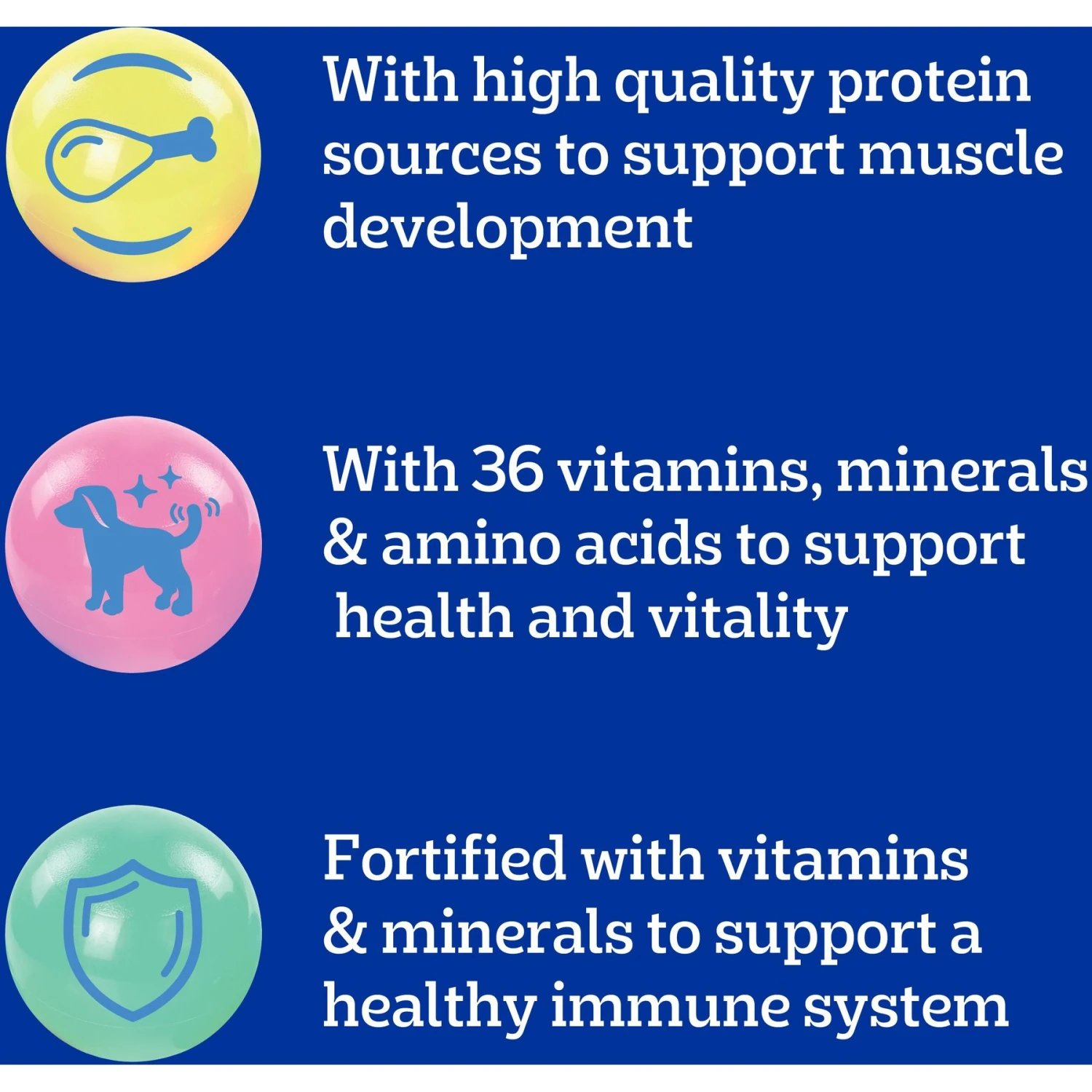 Pedigree Puppy Growth & Protection Chicken & Vegetable Flavor Dry Dog Food 8 Pedigree Puppy Growth & Protection Chicken & Vegetable Flavor Dry Dog Food - Image 8