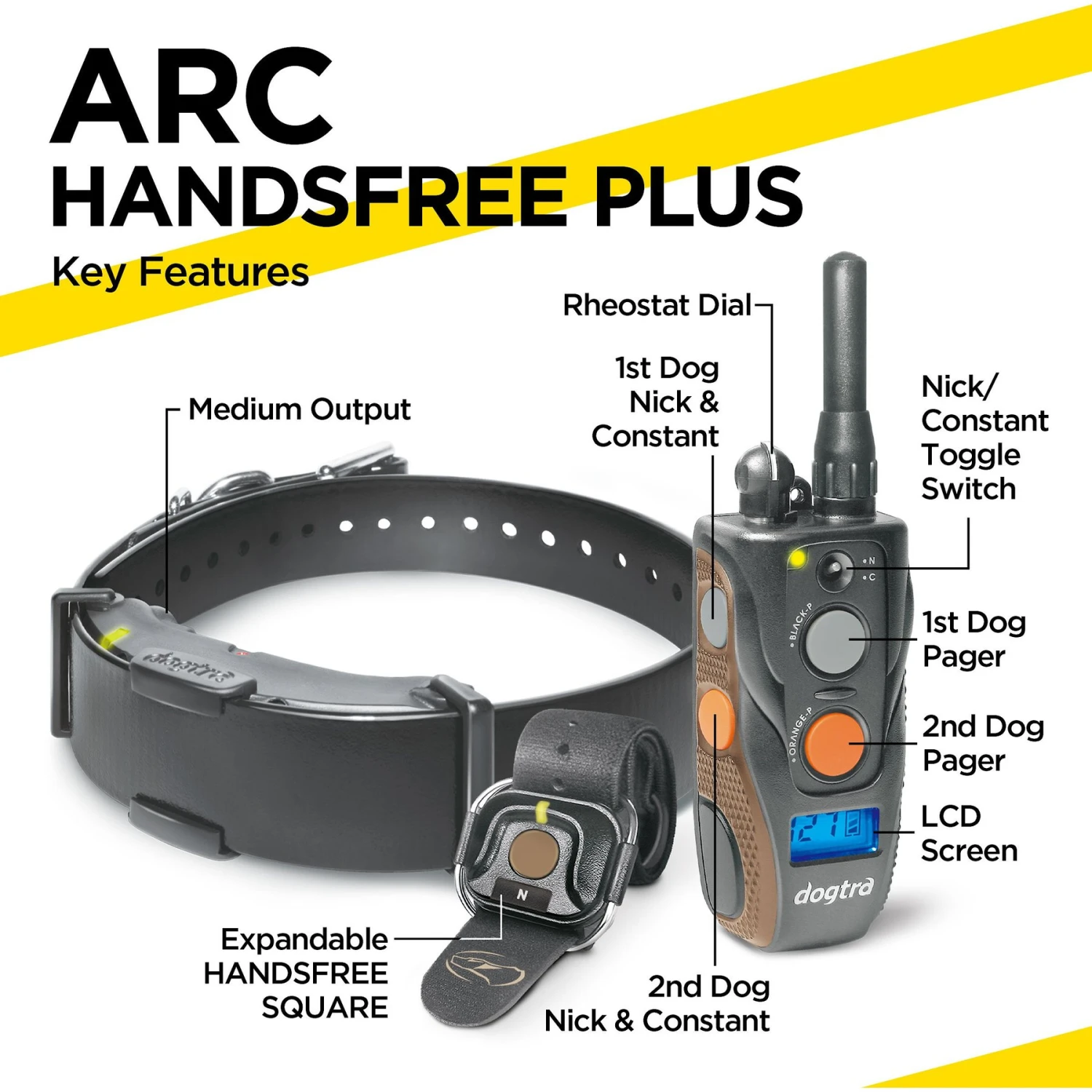 Dogtra ARC Handsfree Plus Dog Collar, Black 5 Dogtra ARC Handsfree Plus Dog Collar, Black - Image 5