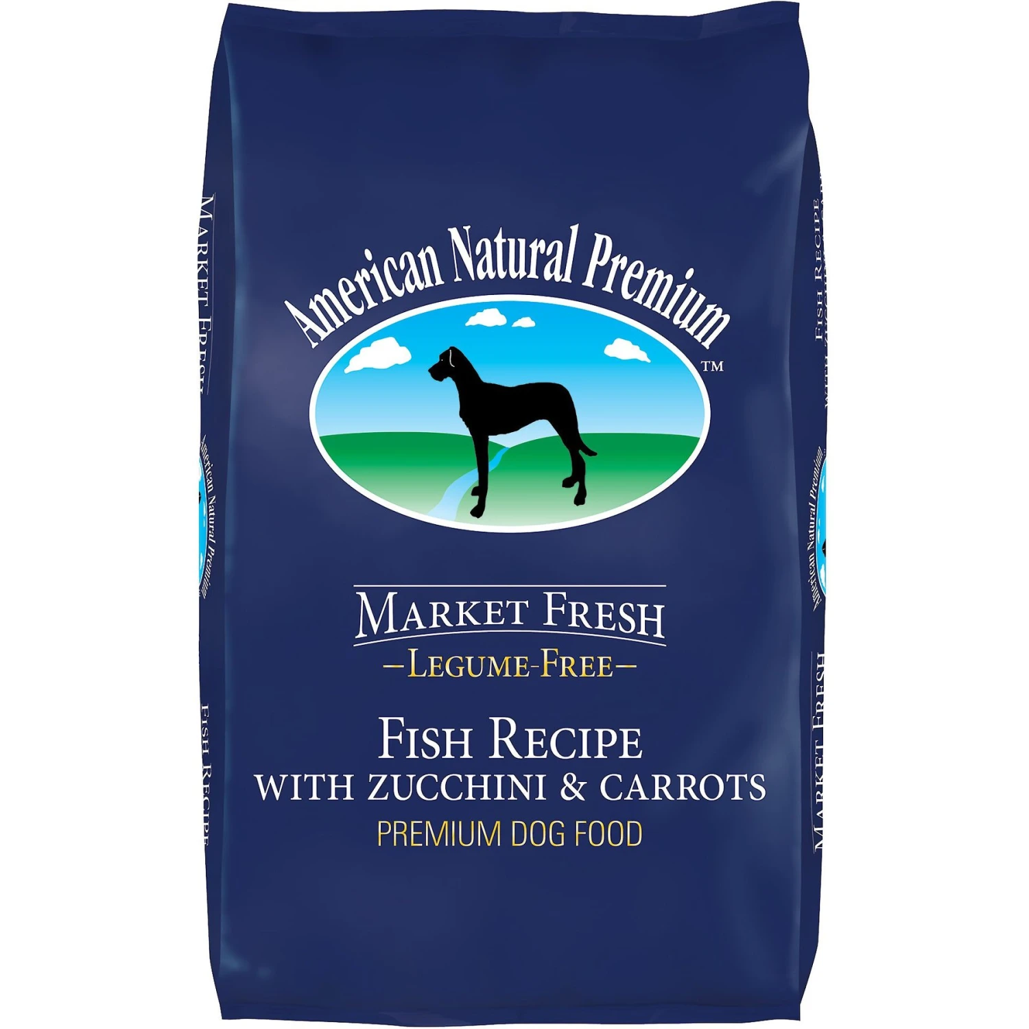 American Natural Premium Market Fresh Fish Recipe With Zucchini & Carrots Dry Dog Food 1 American Natural Premium Market Fresh Fish Recipe With Zucchini & Carrots Dry Dog Food
