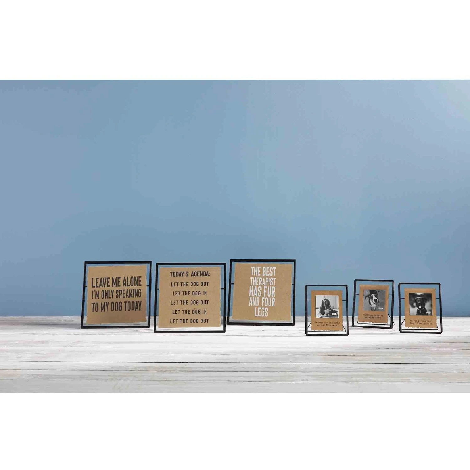 Mud Pie Funny Kraft Leave Me Alone Dog Plaque 2 Mud Pie Funny Kraft Leave Me Alone Dog Plaque - Image 2