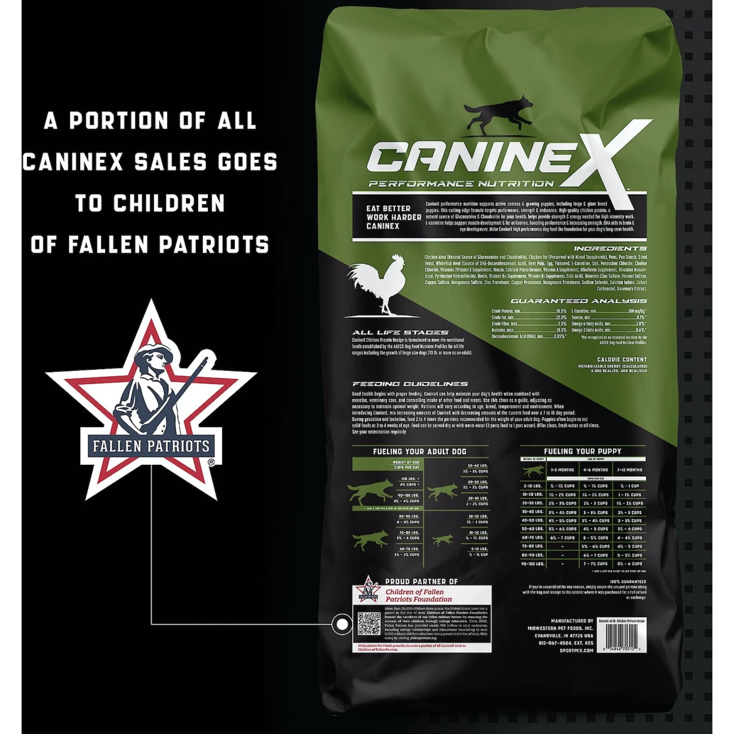 SPORTMiX CanineX Performance Chicken Formula Dry Dog Food 2 SPORTMiX CanineX Performance Chicken Formula Dry Dog Food - Image 2