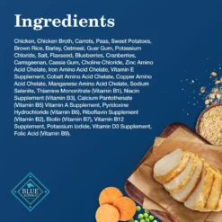 Blue Buffalo Homestyle Recipe Chicken Dinner With Garden Vegetables & Brown Rice Canned Dog Food -Pawsphoria Sales Store 46811 PT4. AC SS1800 V1689358016