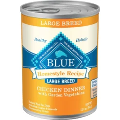 Blue Buffalo Homestyle Recipe Large Breed Chicken Dinner With Garden Vegetables Canned Dog Food