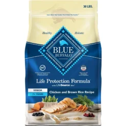 Blue Buffalo Life Protection Formula Senior Chicken & Brown Rice Recipe Dry Dog Food