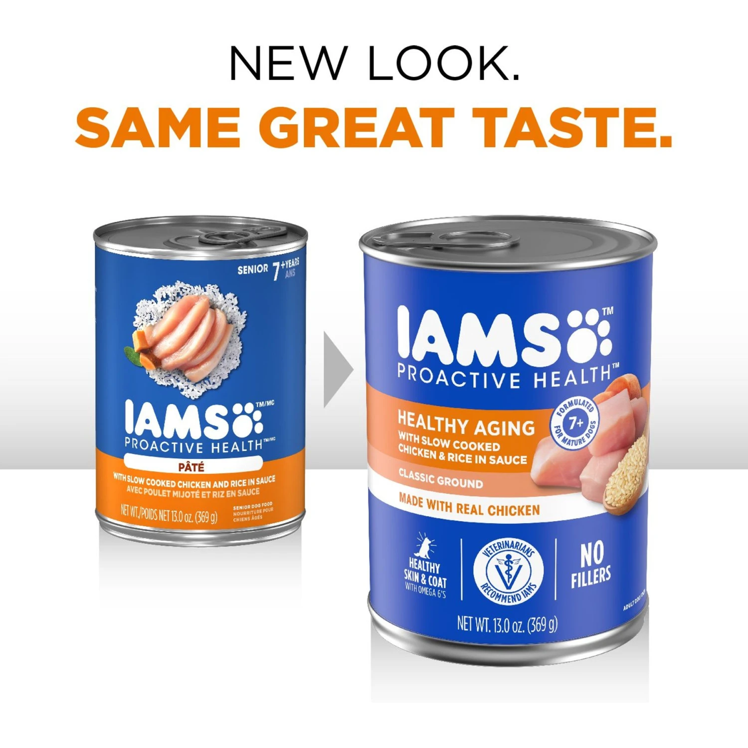 Iams ProActive Health Classic Ground With Slow Cooked Chicken & Rice Healthy Aging Senior Wet Dog Food 2 Iams ProActive Health Classic Ground With Slow Cooked Chicken & Rice Healthy Aging Senior Wet Dog Food - Image 2