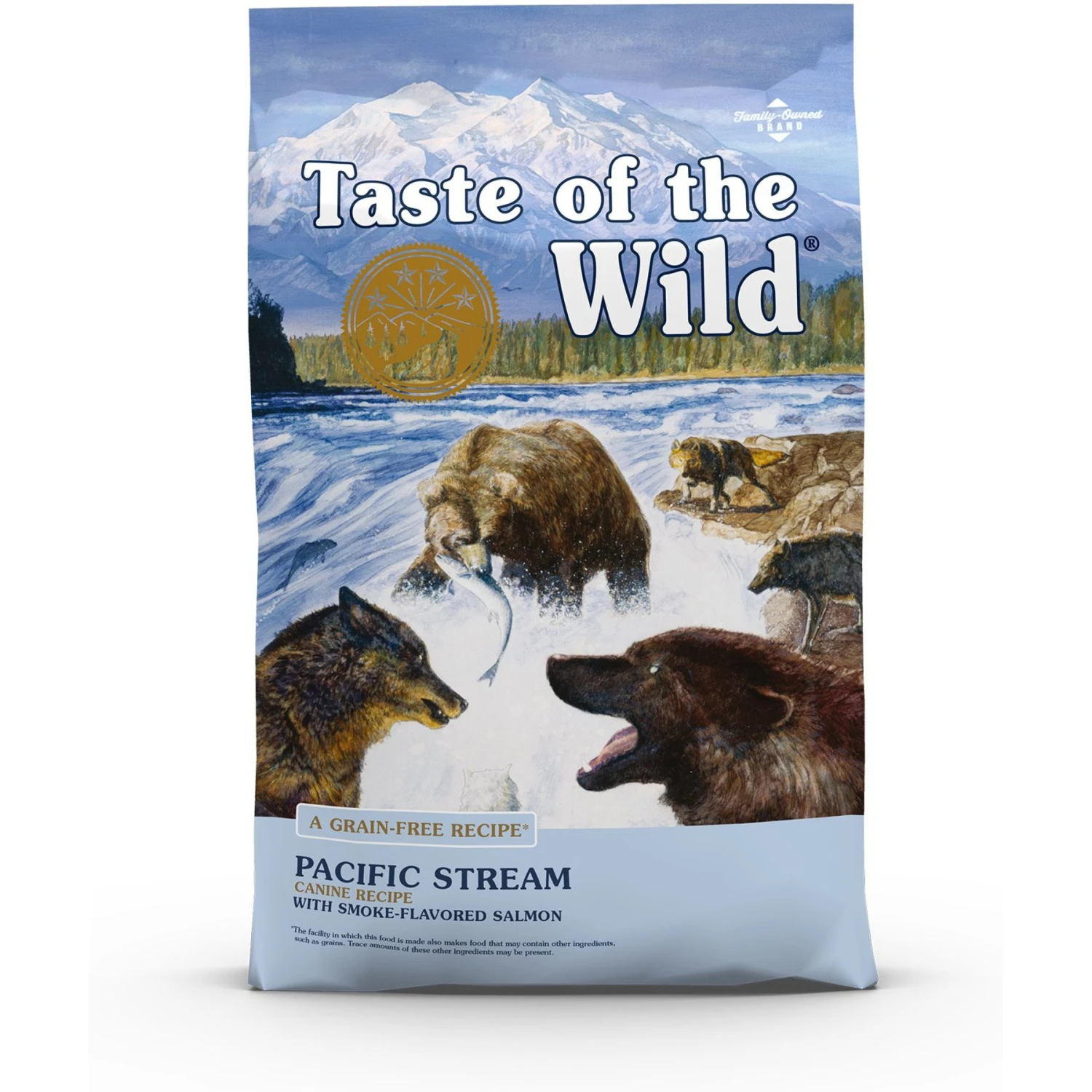 Taste Of The Wild Pacific Stream Smoke-Flavored Salmon Grain-Free Dry Dog Food 1 Taste Of The Wild Pacific Stream Smoke-Flavored Salmon Grain-Free Dry Dog Food