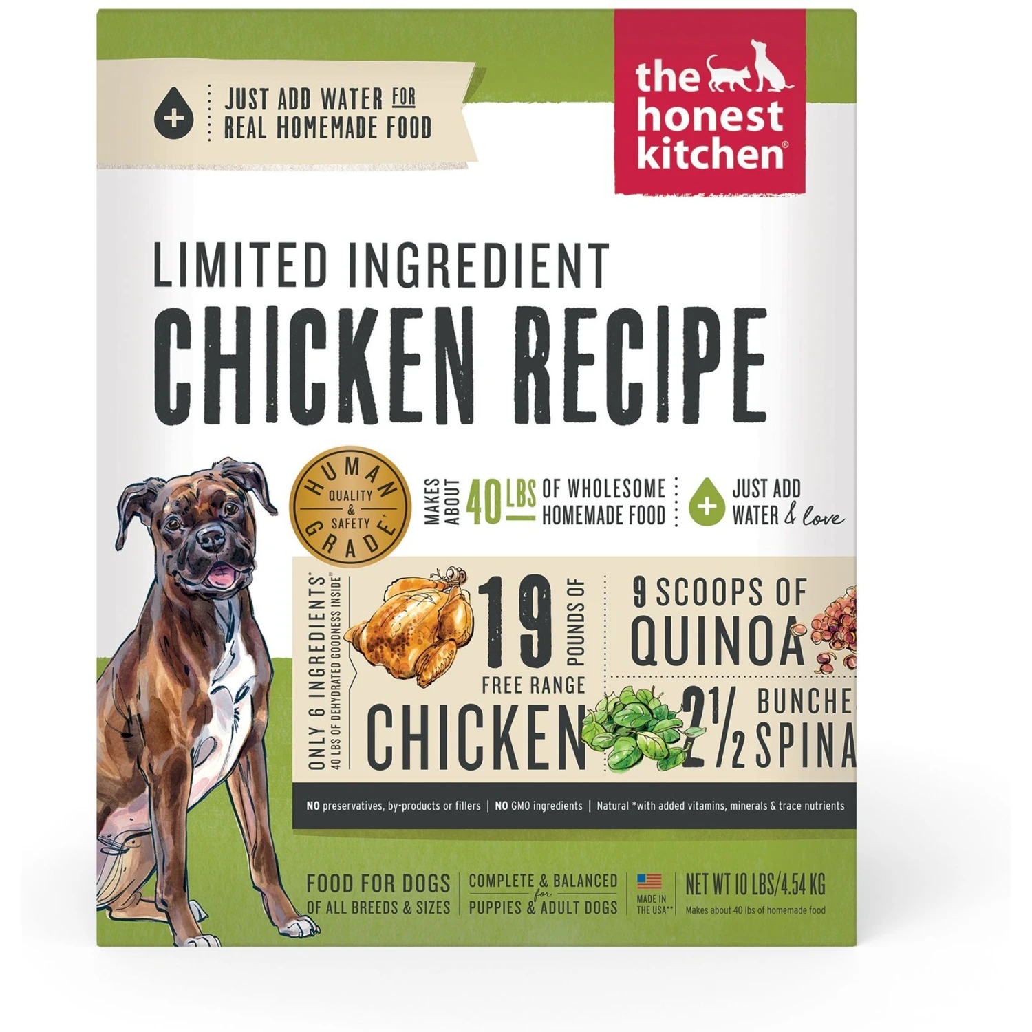 The Honest Kitchen Limited Ingredient Diet Chicken Recipe Dehydrated Dog Food 1 The Honest Kitchen Limited Ingredient Diet Chicken Recipe Dehydrated Dog Food