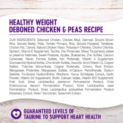Wellness Complete Health Healthy Weight Deboned Chicken & Peas Recipe Dry Dog Food -Pawsphoria Sales Store 49149 PT5. AC SS1800 V1594851068