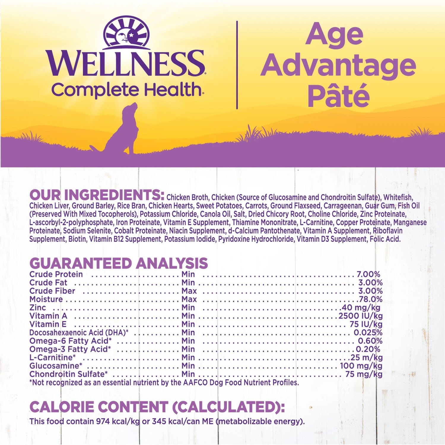 Wellness Complete Health Senior Formula Natural Canned Dog Food 5 Wellness Complete Health Senior Formula Natural Canned Dog Food - Image 5