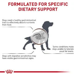 Royal Canin Veterinary Diet Adult Gastrointestinal Low Fat Dry Dog Food -Pawsphoria Sales Store 49952 PT4. AC SS1800 V1691702117