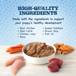 Blue Buffalo Baby Blue Natural Chicken, Lamb & Vegetable Recipe Variety Pack Puppy Wet Food, 3.5-oz Cans, Case Of 12 11 Blue Buffalo Baby Blue Natural Chicken, Lamb & Vegetable Recipe Variety Pack Puppy Wet Food, 3.5-oz Cans, Case Of 12 -Pawsphoria Sales Store 502230 PT3. AC SS1800 V1647638804