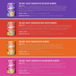 Tiki Dog Meaty Variety Pack Grain-Free Shredded Boxed Wet Dog Food, 12-oz, Case Of 8 10 Tiki Dog Meaty Variety Pack Grain-Free Shredded Boxed Wet Dog Food, 12-oz, Case Of 8 -Pawsphoria Sales Store 505026 PT2. AC SS1800 V1648594015