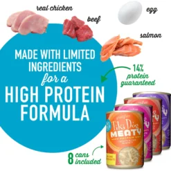 Tiki Dog Meaty Variety Pack Grain-Free Shredded Boxed Wet Dog Food, 12-oz, Case Of 8 11 Tiki Dog Meaty Variety Pack Grain-Free Shredded Boxed Wet Dog Food, 12-oz, Case Of 8 -Pawsphoria Sales Store 505026 PT3. AC SS1800 V1648620996