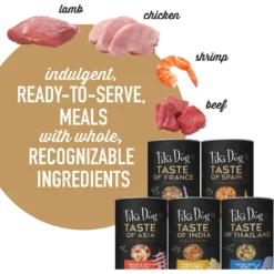 Tiki Dog Taste Of World Variety Pack Grain-Free Chunks In Gravy Canned Dog Food, 12-oz, Case Of 8 -Pawsphoria Sales Store 505170 PT3. AC SS1800 V1648583189