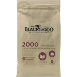Blackwood 2000 Chicken Meal & Brown Rice Recipe Active Diet Dry Dog Food