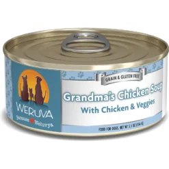 Weruva Grandma's Chicken Soup With Chicken & Veggies Grain-Free Canned Dog Food