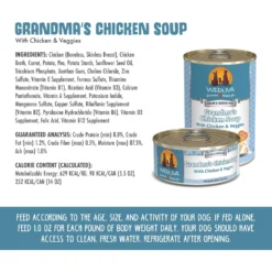 Weruva Grandma's Chicken Soup With Chicken & Veggies Grain-Free Canned Dog Food -Pawsphoria Sales Store 51245 PT3. AC SS1800 V1696010502