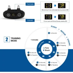 Petdiary B300 Dog Bark Control Collar, Black -Pawsphoria Sales Store 514350 PT5. AC SS1800 V1657658058