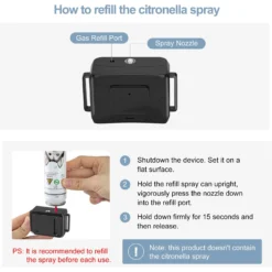 Petdiary Deterrent Spray Rechargeable Anti-Bark Dog Collar, Black 12 Petdiary Deterrent Spray Rechargeable Anti-Bark Dog Collar, Black -Pawsphoria Sales Store 514414 PT4. AC SS1800 V1658230525