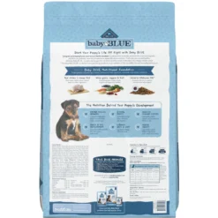 Blue Buffalo Baby Blue Healthy Growth Formula Natural Chicken & Brown Rice Recipe Puppy Dry Food & Blue Buffalo Baby Blue Healthy Growth Formula Natural Chicken & Vegetable Recipe Puppy Wet Food, 12.5-oz Cans, Case Of 12 -Pawsphoria Sales Store 514998 PT2. AC SS1800 V1649356344