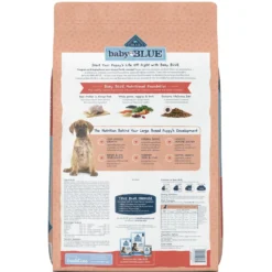 Blue Buffalo Baby Blue Large Breed Healthy Growth Formula Natural Chicken & Brown Rice Recipe Puppy Dry Food, 24-lb Bag & Blue Buffalo Baby Blue Healthy Growth Formula Natural Chicken & Vegetable Recipe Puppy Wet Food, 12.5-oz Cans, Case Of 12 -Pawsphoria Sales Store 515022 PT2. AC SS1800 V1649340445