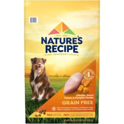 Nature's Recipe Grain-Free Chicken, Sweet Potato & Pumpkin Recipe Dry Dog Food