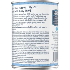 Blue Buffalo Baby Blue Healthy Growth Formula Natural Chicken & Vegetable Recipe Puppy Wet Food, 12.5-oz Cans, Case Of 12 & Blue Buffalo Baby Blue Healthy Growth Formula Grain-Free High Protein Turkey & Potato Recipe Puppy Wet Food, 12.5-oz Cans, Case Of 12 -Pawsphoria Sales Store 515038 PT6. AC SS1800 V1649341332