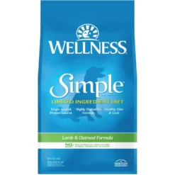 Wellness Simple Limited Ingredient Diet Lamb & Oatmeal Formula Dry Dog Food