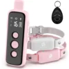 Bousnic Remote Dog Training E-Collar, Pink, 2 Count