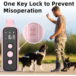 Bousnic Remote Dog Training E-Collar, Pink, 2 Count 11 Bousnic Remote Dog Training E-Collar, Pink, 2 Count -Pawsphoria Sales Store 518374 PT4. AC SS1800 V1697755349