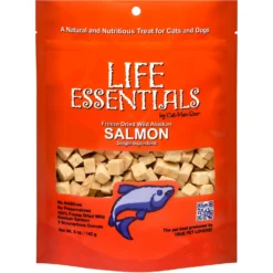 Cat-Man-Doo Life Essentials Wild Alaskan Salmon Freeze-Dried Cat & Dog Treats