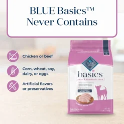 Blue Buffalo Basics Skin & Stomach Care Turkey & Potato Recipe Small Breed Adult Dry Dog Food 14 Blue Buffalo Basics Skin & Stomach Care Turkey & Potato Recipe Small Breed Adult Dry Dog Food -Pawsphoria Sales Store 51915 PT5. AC SS1800 V1646278295