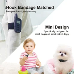 PATPET P360 Mini Remote Small Medium Dog Training Electric Collar, Black, 2 Count -Pawsphoria Sales Store 522942 PT3. AC SS1800 V1652976988