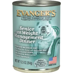Evanger's Classic Recipes Senior & Weight Management Dinner Canned Dog Food