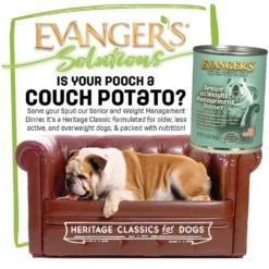 Evanger's Classic Recipes Senior & Weight Management Dinner Canned Dog Food -Pawsphoria Sales Store 52652 PT2. AC SS1800 V1693941638