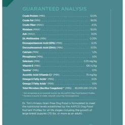 Dr. Tim's Grain-Free Kinesis Formula Dry Dog Food -Pawsphoria Sales Store 52684 PT2. AC SS1800 V1667330820