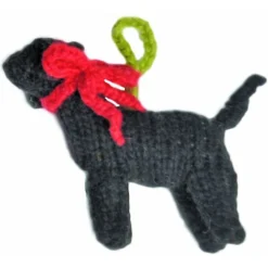 Chilly Dog Black Lab Ornament