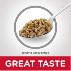 Hill's Science Diet Adult 7+ Turkey & Barley Entree Canned Dog Food, 13-oz, Case Of 12 -Pawsphoria Sales Store 52800 PT5. AC SS1800 V1598149262