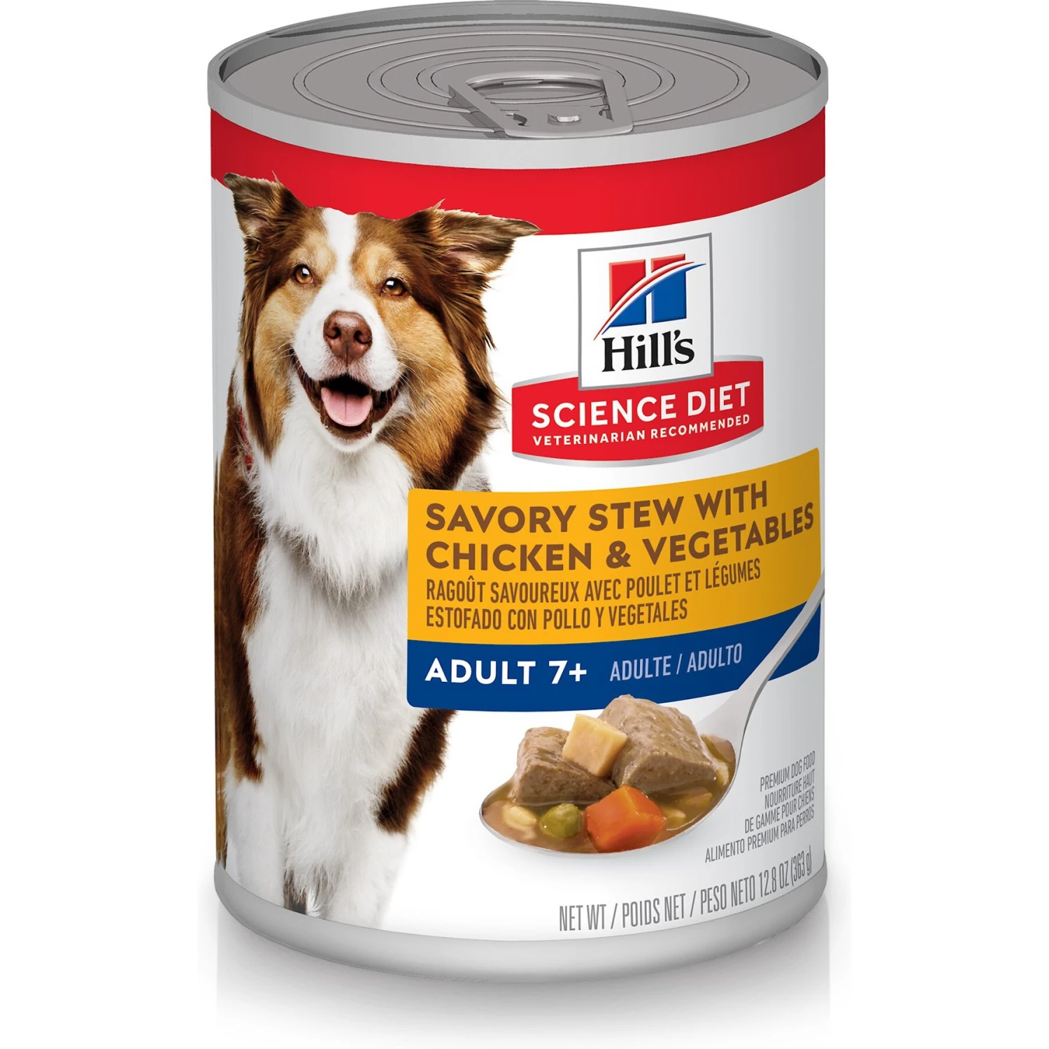 Hill's Science Diet Adult 7+ Savory Stew With Chicken & Vegetables Canned Dog Food 1 Hill's Science Diet Adult 7+ Savory Stew With Chicken & Vegetables Canned Dog Food