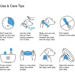 PetSpy P420 1500-ft Range Easy & Effective Adjustable Waterproof Remote Control Dog Training Collar -Pawsphoria Sales Store 531390 PT5. AC SS1800 V1658192869