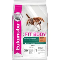 Eukanuba Fit Body Weight Control Medium Breed Dry Dog Food