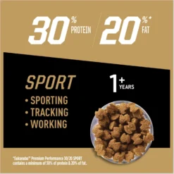 Eukanuba Premium Performance 30/20 SPORT Adult Dry Dog Food -Pawsphoria Sales Store 533198 PT2. AC SS1800 V1677085121