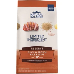 Natural Balance Limited Ingredient Reserve Duck & Brown Rice Recipe Dry Dog Food