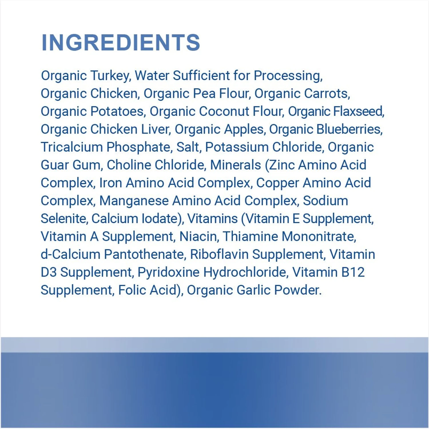 Castor & Pollux Organix Grain-Free Organic Turkey & Vegetable Recipe Adult Canned Dog Food 2 Castor & Pollux Organix Grain-Free Organic Turkey & Vegetable Recipe Adult Canned Dog Food - Image 2
