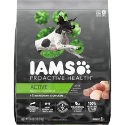 Iams Proactive Health Active Chicken & Turkey Recipe High Protein Adult Dry Dog Food