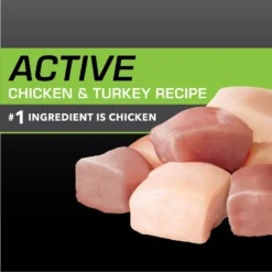 Iams Proactive Health Active Chicken & Turkey Recipe High Protein Adult Dry Dog Food -Pawsphoria Sales Store 551510 PT3. AC SS1800 V1657748503