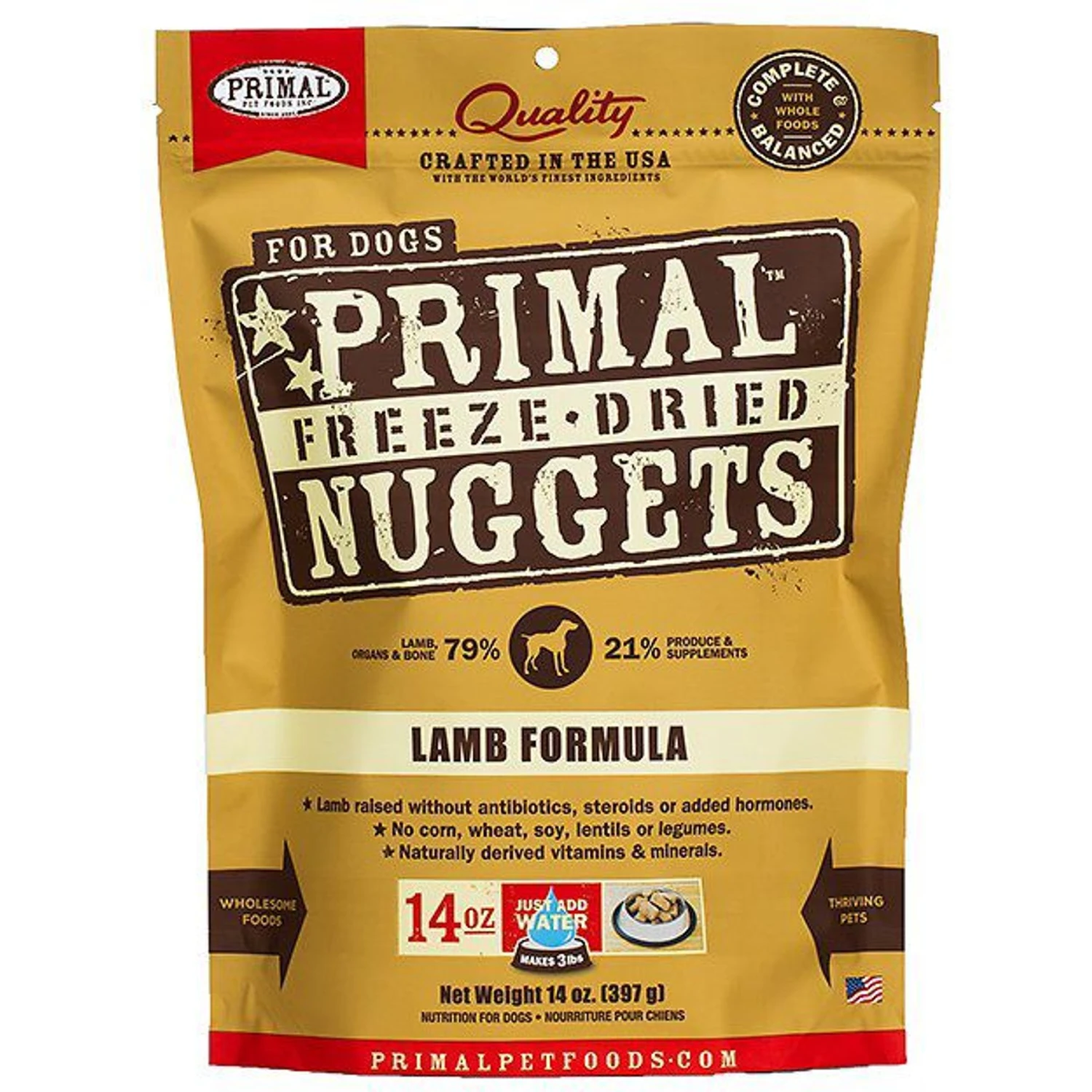 Primal Lamb Formula Nuggets Grain-Free Raw Freeze-Dried Dog Food & Primal Beef Formula Nuggets Grain-Free Raw Freeze-Dried Dog Food 2 Primal Lamb Formula Nuggets Grain-Free Raw Freeze-Dried Dog Food & Primal Beef Formula Nuggets Grain-Free Raw Freeze-Dried Dog Food - Image 2