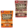 Primal Beef Formula Nuggets Grain-Free Raw Freeze-Dried Dog Food & Primal Pork Formula Nuggets Grain-Free Raw Freeze-Dried Dog Food