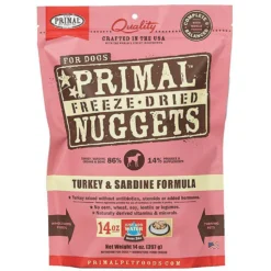 Primal Chicken Formula Nuggets Grain-Free Raw Freeze-Dried Dog Food & Primal Turkey & Sardine Formula Nuggets Grain-Free Raw Freeze-Dried Dog Food 14 Primal Chicken Formula Nuggets Grain-Free Raw Freeze-Dried Dog Food & Primal Turkey & Sardine Formula Nuggets Grain-Free Raw Freeze-Dried Dog Food -Pawsphoria Sales Store 567174 PT5. AC SS1800 V1657659868